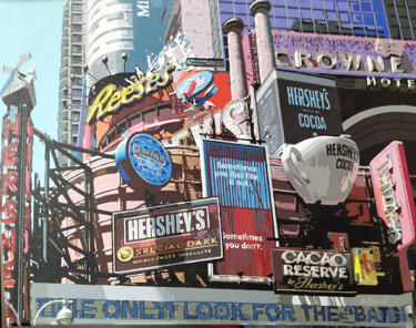 Peinture intitulée "Reeses" par Grégory Blin, Œuvre d'art originale, Acrylique