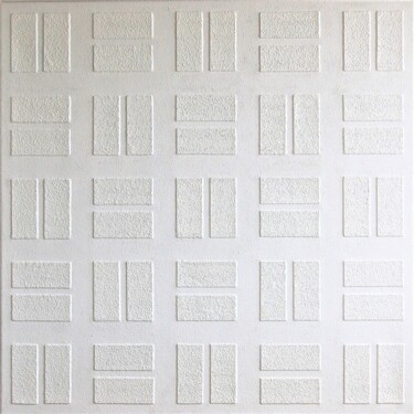 Minimalistic Painting - Amsterdam - Wallobject 100 绘画 标题为“Minimalistic Painti…” 由Henk Broeke, 原创艺术品, 丙烯 安装在木质担架架上