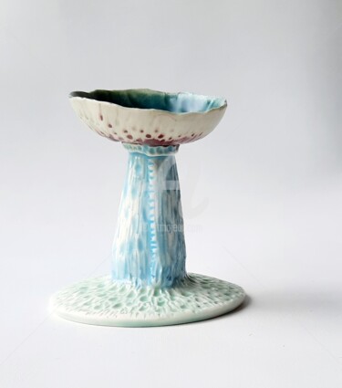 Design intitulée "Petit bougeoir ou b…" par Viviane Thelen, Œuvre d'art originale, Accessoires