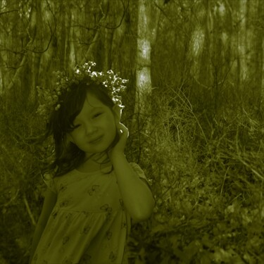 Arts numériques intitulée "Forêt, Forêt Verte…" par Nana Plamadeala-Kiritchenko, Œuvre d'art originale, Photo montage
