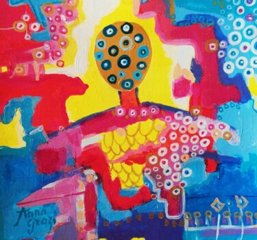 Le couturier du roi Painting titled "Le couturier du roi" by Anna Grazi, Original Artwork, Acrylic