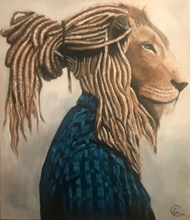 Pintura intitulada "Henry" por Marta Alabau Calabuig, Obras de arte originais, Óleo