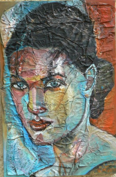 Peinture intitulée "MYSTERE" par Vareille Sorbac, Œuvre d'art originale, Huile