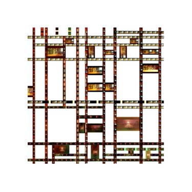 Photography titled "1994&1999: Cross" by Man Zhu, Original Artwork, Digital Photography