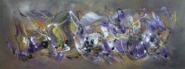 Painting titled "Dance With Me" by Paresh Nrshinga F R S A, Original Artwork, Acrylic Mounted on Wood Stretcher frame