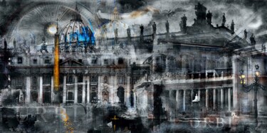 Arts numériques intitulée "A la Ville et à l'U…" par Epidermic Session, Œuvre d'art originale, Peinture numérique