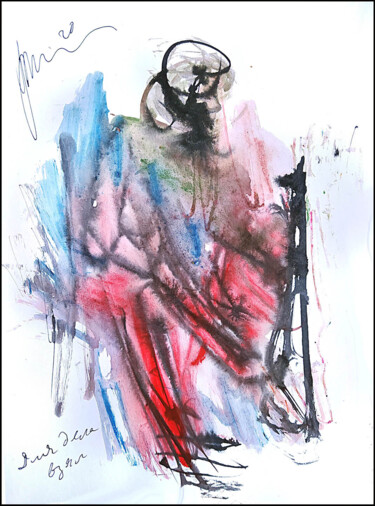 took for business для дела взял pris pour affaires Dessin intitulée "took for business…" par Dima Dima Vil Ms Wilms (Rok Zivopisec Rock Painter), Œuvre d'art originale, Aquare…
