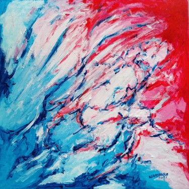 Bleu Blanc Rouge abstrait