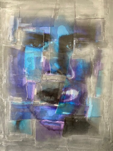 Peinture intitulée "Augusta Metropolis…" par Jerome Cholet, Œuvre d'art originale, Collages