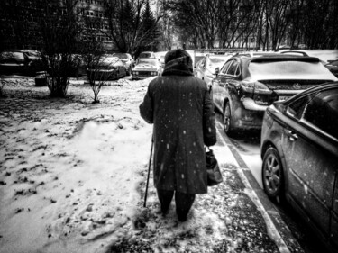 제목이 "Two-tone winter 10"인 사진 Alexander Tarasenkov로, 원작, 조작되지 않은 사진