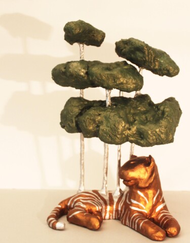 “Turn to me/ This autumn eve/ I, too, am a stranger " 雕塑 标题为““Turn to me/ This a…” 由Maroussia Chanut, 原创艺术品, 树脂