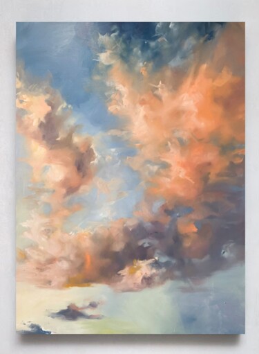 제목이 "Sunrise"인 미술작품 Liza Orlovska로, 원작, 기름