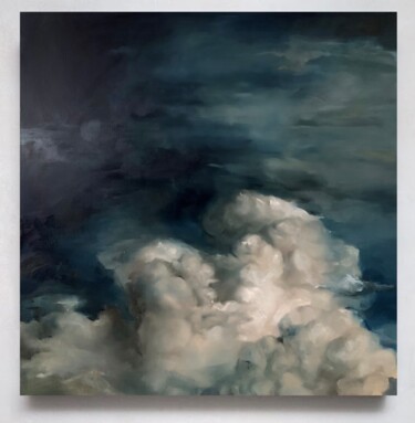 제목이 "Thunderstorms sky"인 미술작품 Liza Orlovska로, 원작, 기름