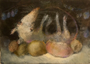Harvest Malerei mit dem Titel "Harvest" von Sergii Shkoliar, Original-Kunstwerk, Acryl