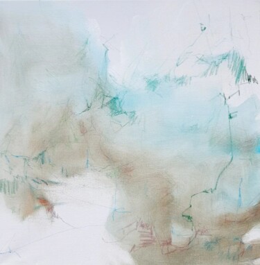 Peinture intitulée "HIVER 2022 #1" par Audrey Denis, Œuvre d'art originale, Acrylique Monté sur Châssis en bois