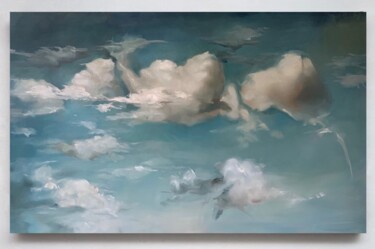 제목이 "Blue sky 2"인 미술작품 Liza Orlovska로, 원작, 기름