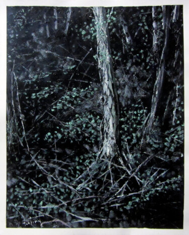 Pintura titulada "Sotabosc 2" por Josep Maria Fontanet Sureda, Obra de arte original, Oleo
