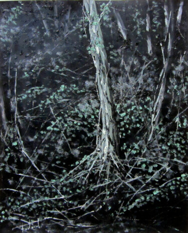 Pintura titulada "Sotabosc 3" por Josep Maria Fontanet Sureda, Obra de arte original, Oleo