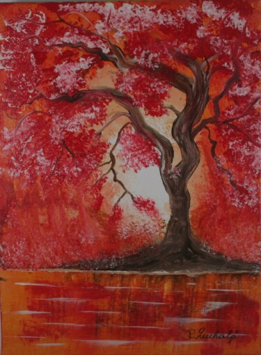 Painting titled "N°39" by Patrice Gruchala, Original Artwork, Acrylic Mounted on Wood Stretcher frame