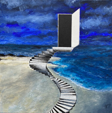 Finitude Peinture intitulée "Finitude" par Jean-Jacques Layeux, Œuvre d'art originale, Acrylique