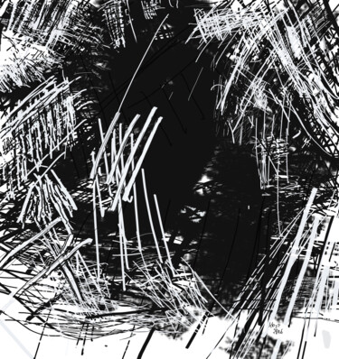 数字艺术 标题为“Alienacja...” 由Barbara Kosz, 原创艺术品, 数字油画