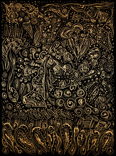 "Flowers bloom in ab…" başlıklı Dijital Sanat Ana Gratess tarafından, Orijinal sanat, Dijital Resim