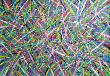 abstract steppe 1 Painting titled "abstract steppe 1" by Kyrylo Bondarenko, Original Artwork, Acrylic