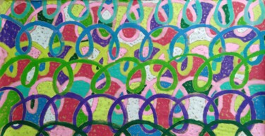 abstract steppe 2 Painting titled "abstract steppe 2" by Kyrylo Bondarenko, Original Artwork, Acrylic
