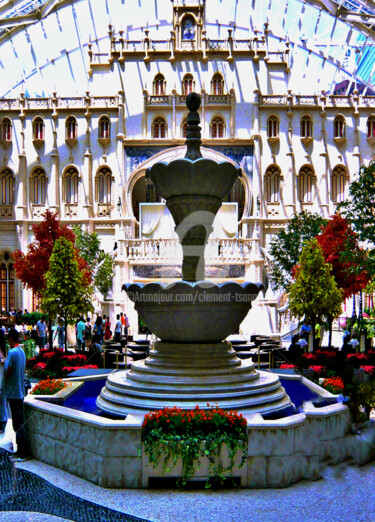 Macau - The Flower Display inside a Hotel Photography titled "Macau - The Flower…" by Clement Tsang, Original Artwork, Digital Photography