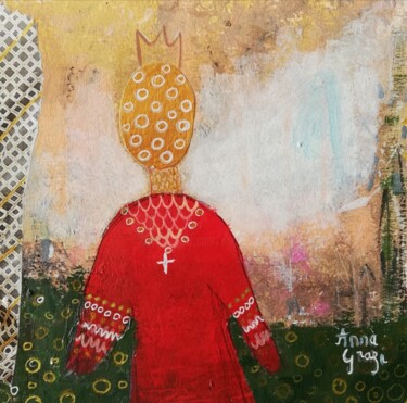 Silence au petit matin Painting titled "Silence au petit ma…" by Anna Grazi, Original Artwork, Acrylic