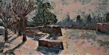 Pittura intitolato "La Ciudadela" da Reme, Opera d'arte originale, Acrilico
