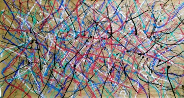 abstract steppe 4 Painting titled "abstract steppe 4" by Kyrylo Bondarenko, Original Artwork, Acrylic