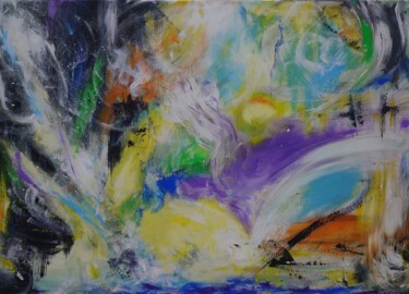 绘画 标题为“portals of light” 由Ana Maria Guta, 原创艺术品, 丙烯