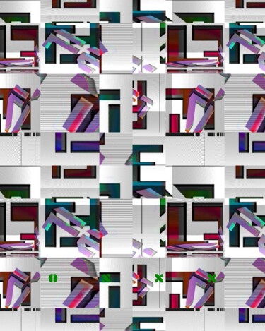 Arts numériques intitulée "I❤️FENDI Part2" par Oshexx, Œuvre d'art originale, Travail numérique 2D
