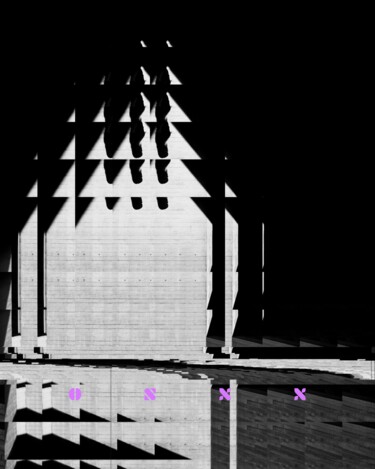 Arts numériques intitulée "Cut Part2" par Oshexx, Œuvre d'art originale, Travail numérique 2D