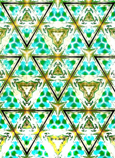Geometric 2921 - 218a2 摄影 标题为“Geometric 2921 - 21…” 由Ken Lerner, 原创艺术品, 数码摄影