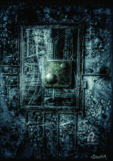 Fotografía titulada "Processeur mémoire 2" por Marc Majoullier, Obra de arte original, Fotografía manipulada