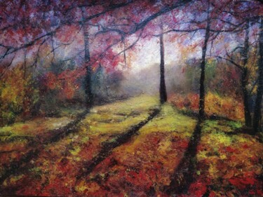 绘画 标题为“My autumn art colle…” 由Sasha Brisac, 原创艺术品, 丙烯