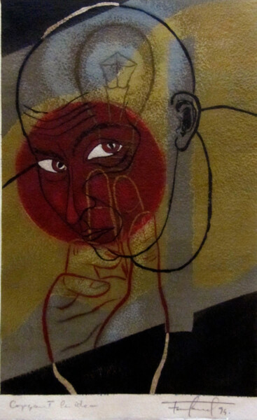 Pintura titulada "Copçant la idea" por Josep Maria Fontanet Sureda, Obra de arte original, Acrílico