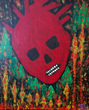 Pintura titulada "The End" por Fusion Anciennement Mister.O78, Obra de arte original, Acrílico