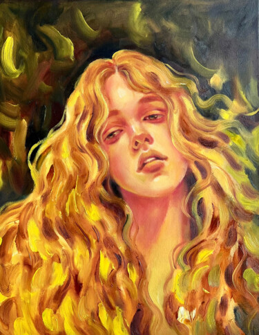 绘画 标题为“Rustle of autumn th…” 由Isolde Pavlovskaya, 原创艺术品, 油