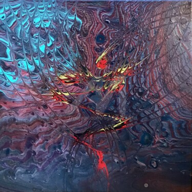 Connaissance Peinture intitulée "Connaissance" par Fabien Dessoly (Symbolic Art BZH), Œuvre d'art originale, Acrylique Monté sur Châssis…