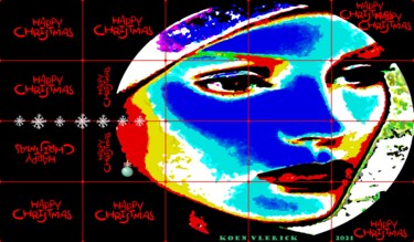 Digital Arts με τίτλο "HAPPY C" από Koen Vlerick, Αυθεντικά έργα τέχνης, 2D ψηφιακή εργασία