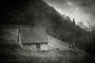 Fotografie getiteld "La Grange" door Jean-François Mansencal, Origineel Kunstwerk, Digitale fotografie