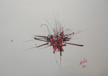 图画 标题为“DESSIN ACRYLIQUE SU…” 由Karls, 原创艺术品, 丙烯