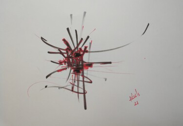 图画 标题为“DESSIN ACRYLIQUE SU…” 由Karls, 原创艺术品, 丙烯