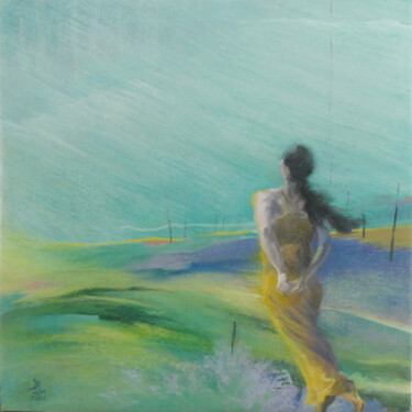 Peinture intitulée "Envol" par Liliane Bordes, Œuvre d'art originale, Acrylique