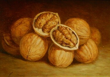 Painting titled "Study of a number o…" by Jos Kivits, Original Artwork, Oil