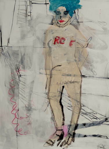 图画 标题为“RCE” 由Barbara Kroll, 原创艺术品, 铅笔
