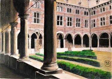 图画 标题为“Musée de la Vie wal…” 由Pierre Bayet, 原创艺术品, 铅笔